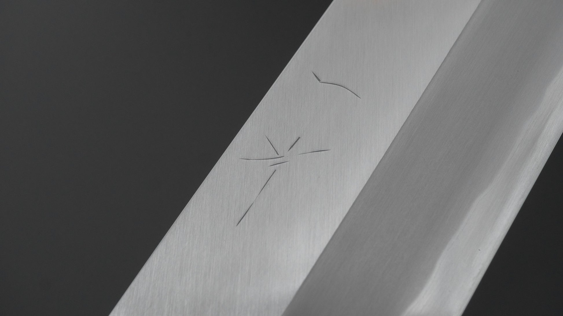 Hitohira Togashi White #2 Usuba 225mm Ho Wood Handle (D-Shape/ Saya)