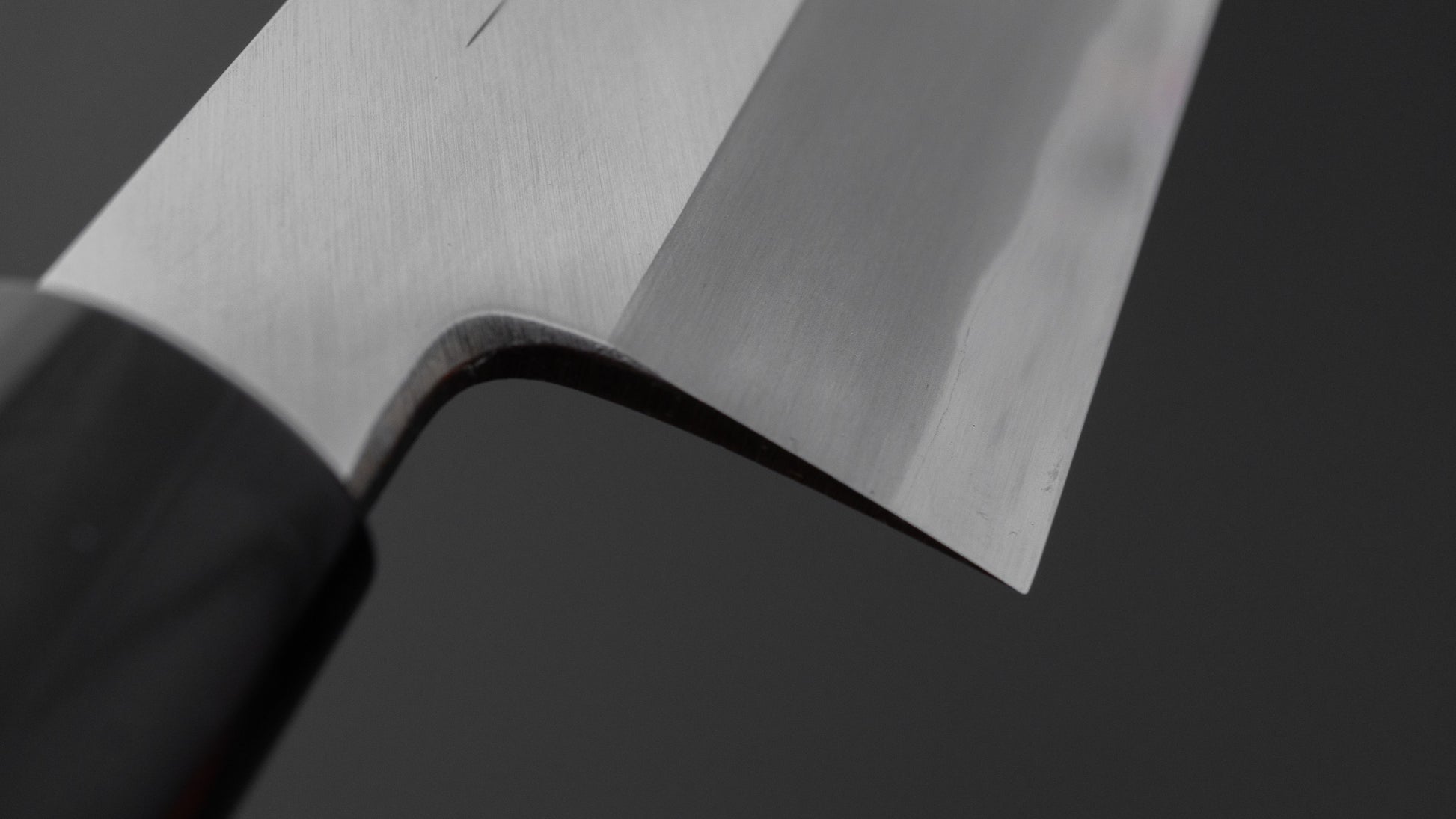 Hitohira Togashi White #2 Usuba 225mm Ho Wood Handle (D-Shape/ Saya)