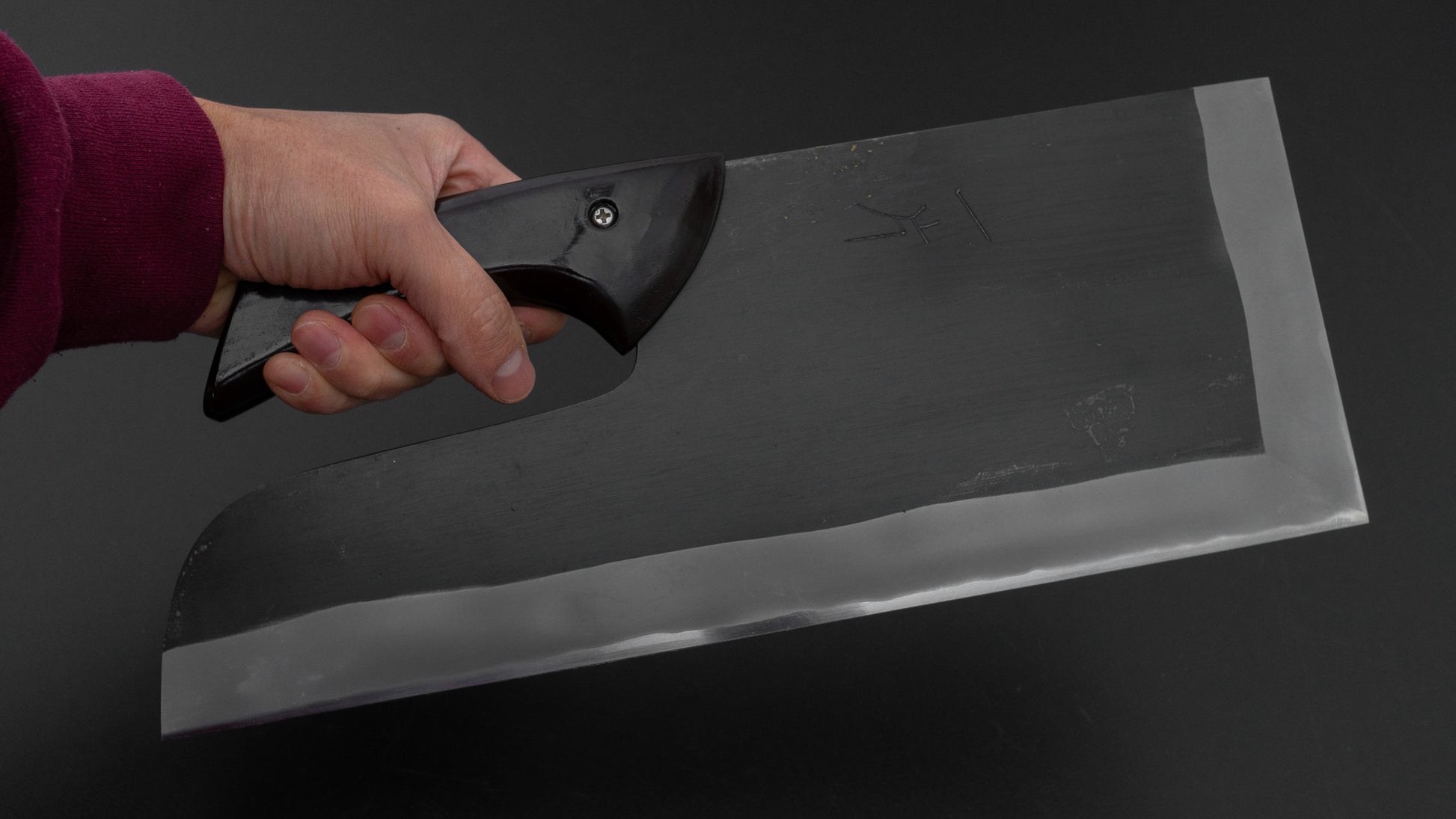 Hitohira Blue #2 Kurouchi Sobakiri 330mm Lacquered Handle