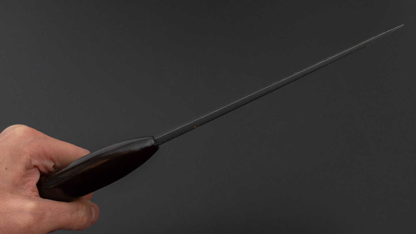 Hitohira Blue #2 Kurouchi Sobakiri 330mm Lacquered Handle