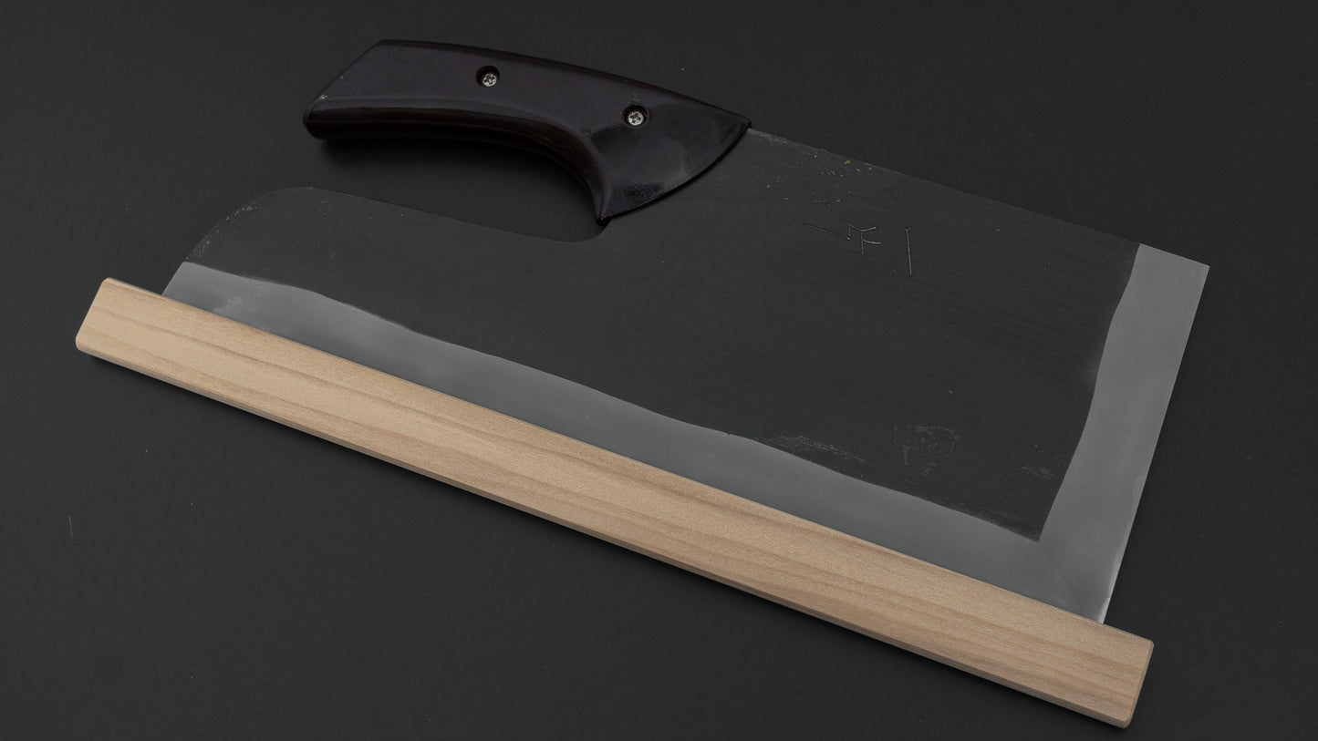 Hitohira Blue #2 Kurouchi Sobakiri 330mm Lacquered Handle