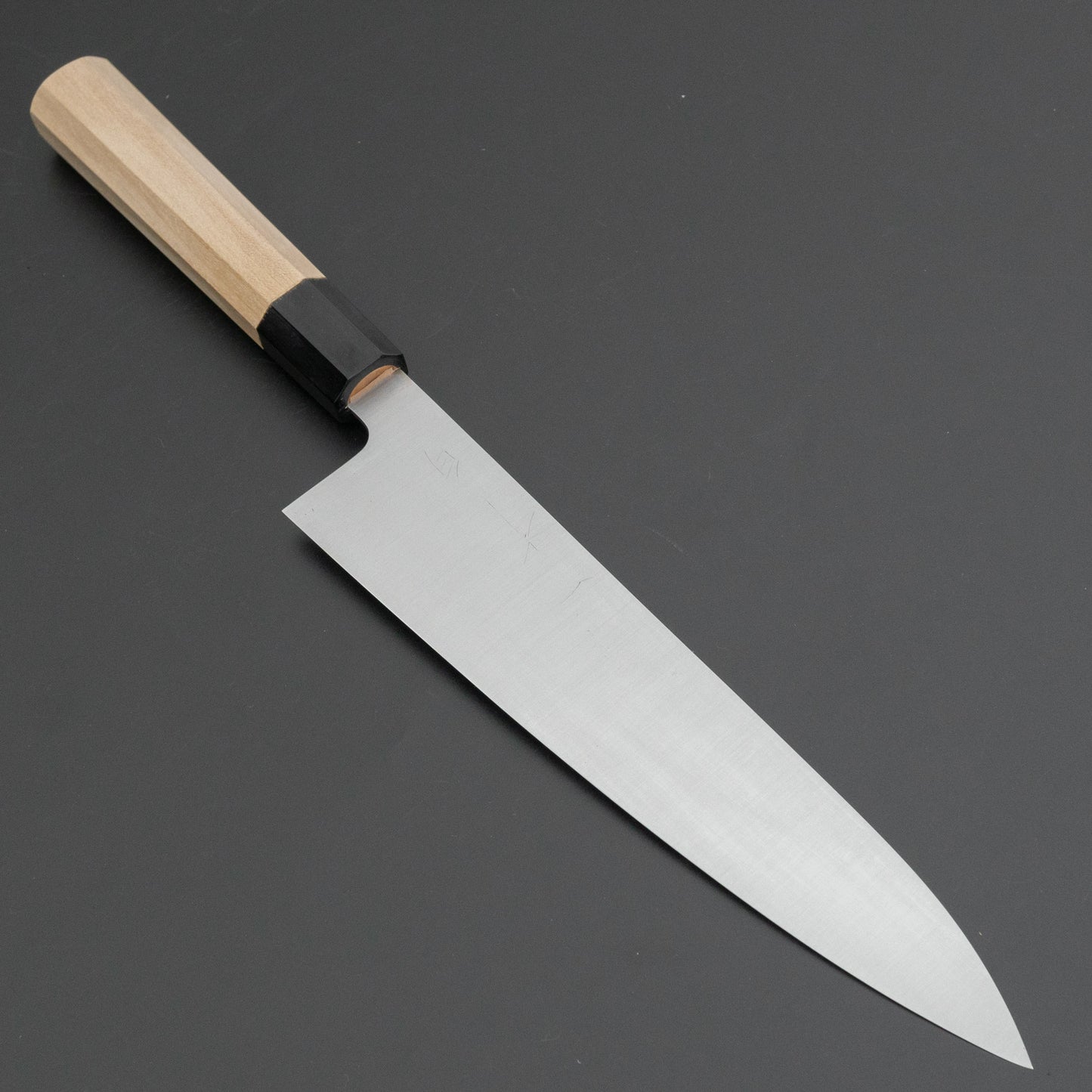 Hitohira Ashi White #2 Gyuto 240mm Ho Wood Handle