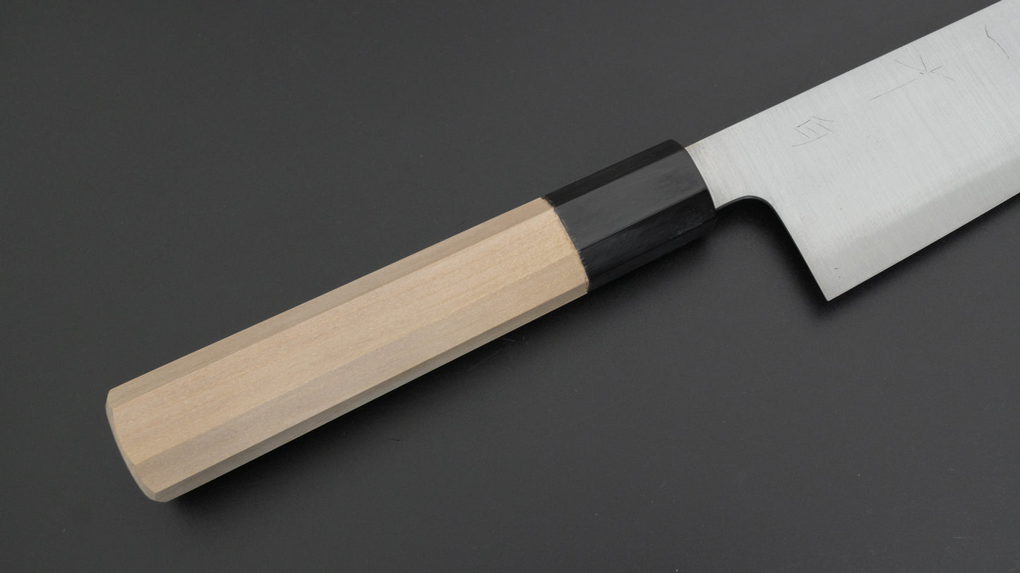 Hitohira Ashi White #2 Gyuto 240mm Ho Wood Handle