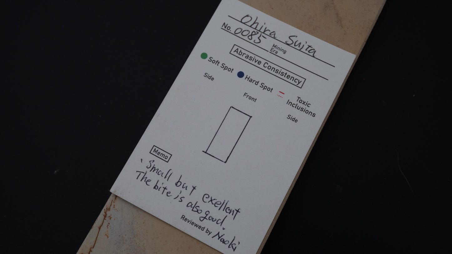 Hitohira Picked Ohira Suita Natural Stone Type 100 (No.0085)