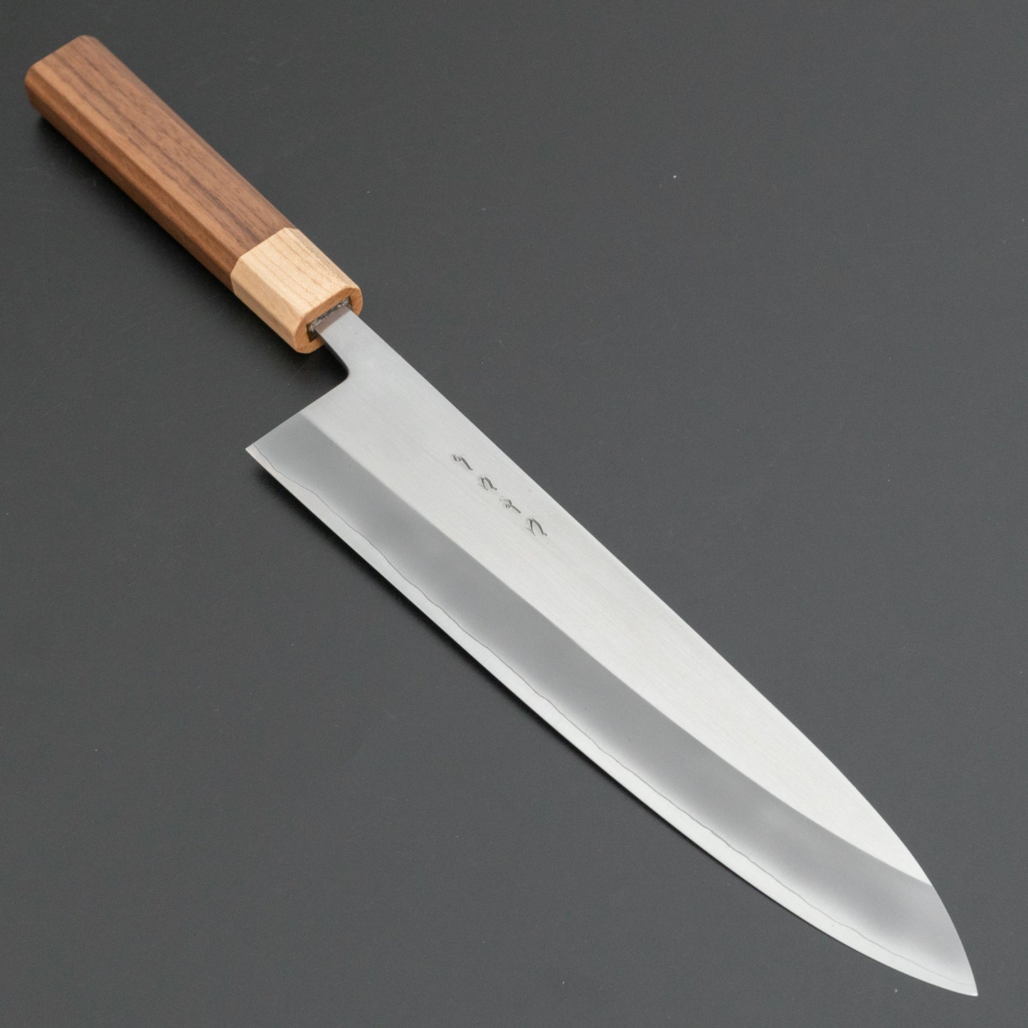 Hitohira TD SLD Migaki Gyuto 240mm Walnut Handle