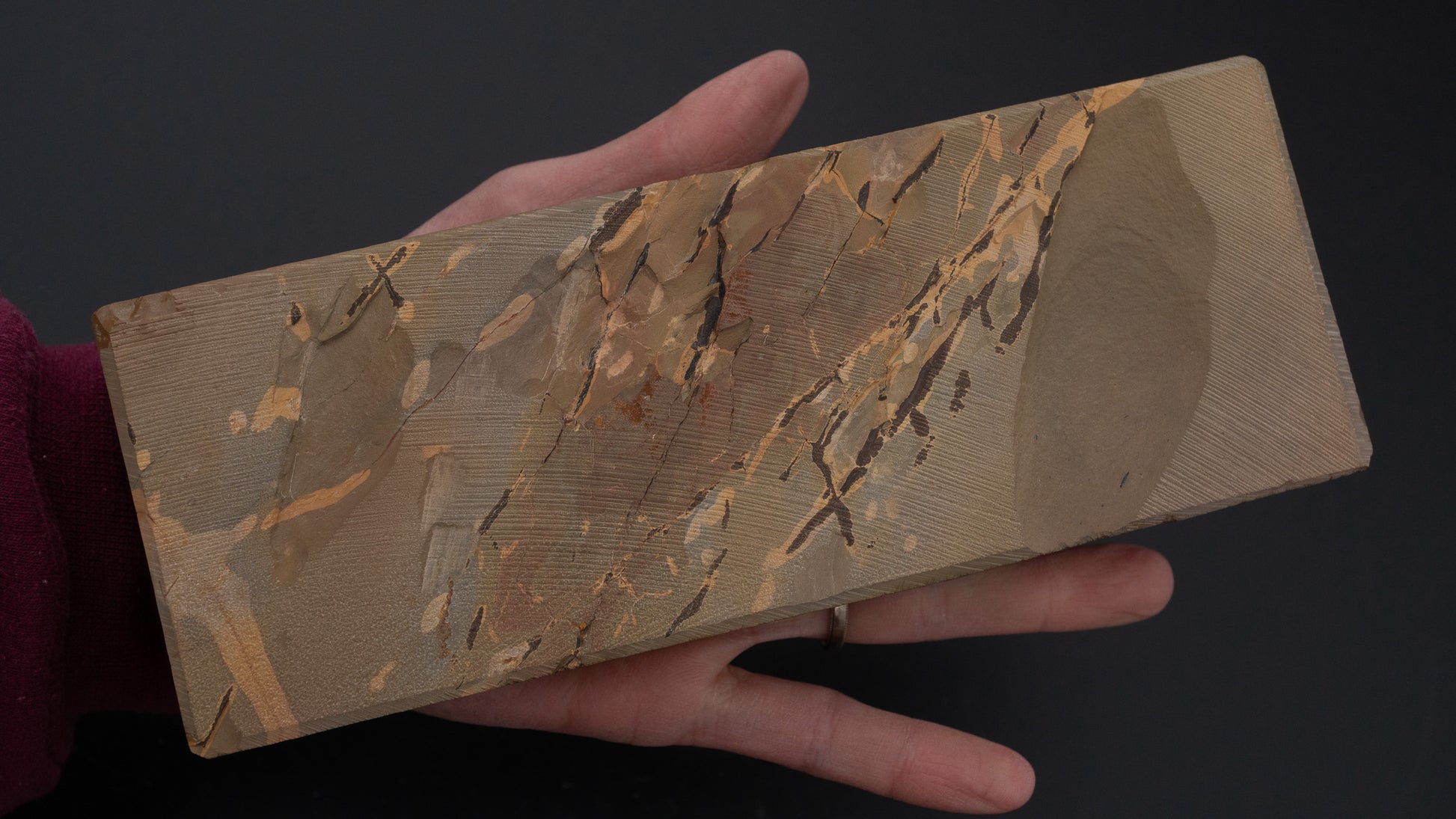 Hitohira Picked Shobudani Natural Stone Type 30 (No.0092)