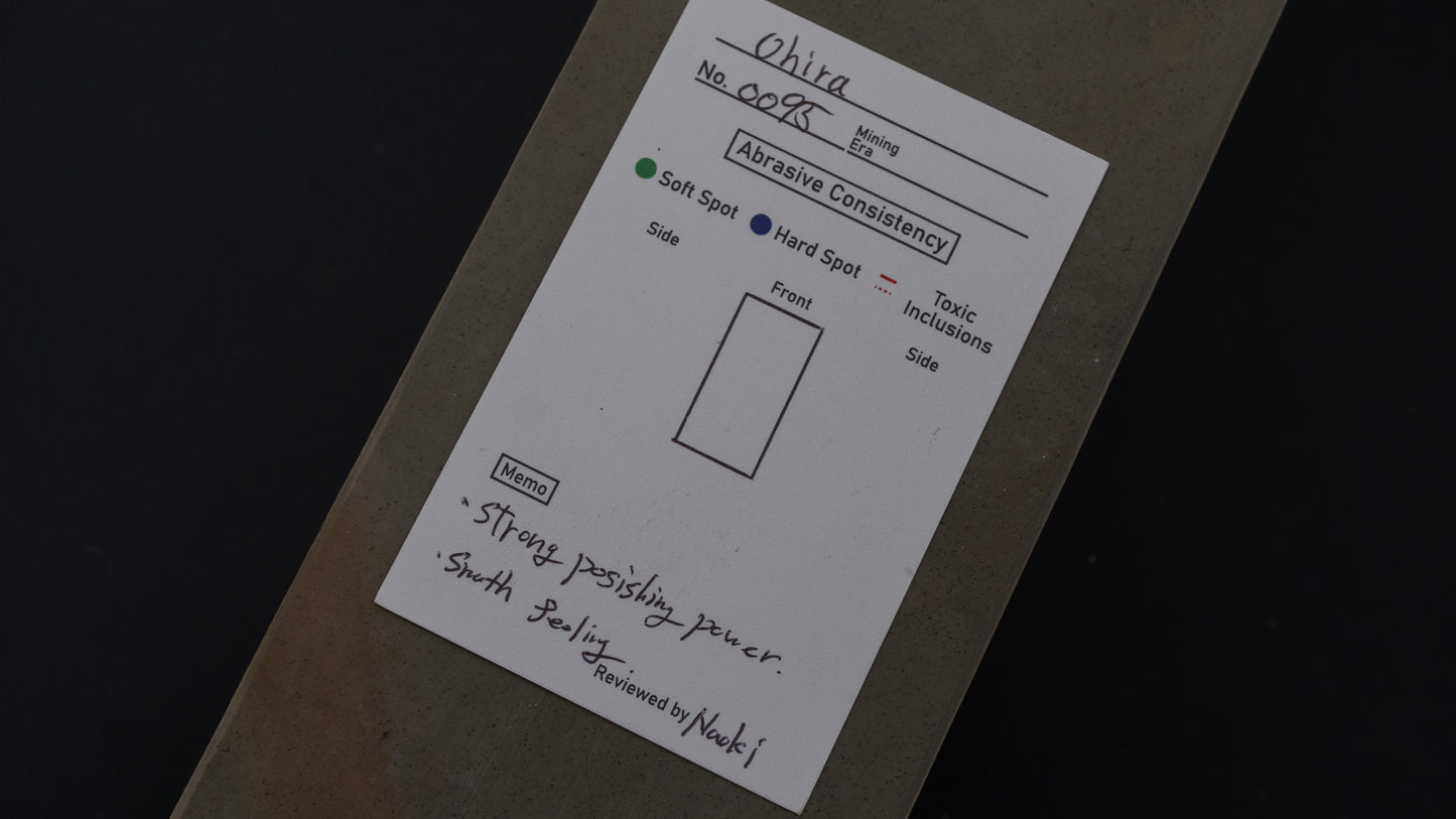 Hitohira Picked Ohira Natural Stone Type 30 (No.0095)