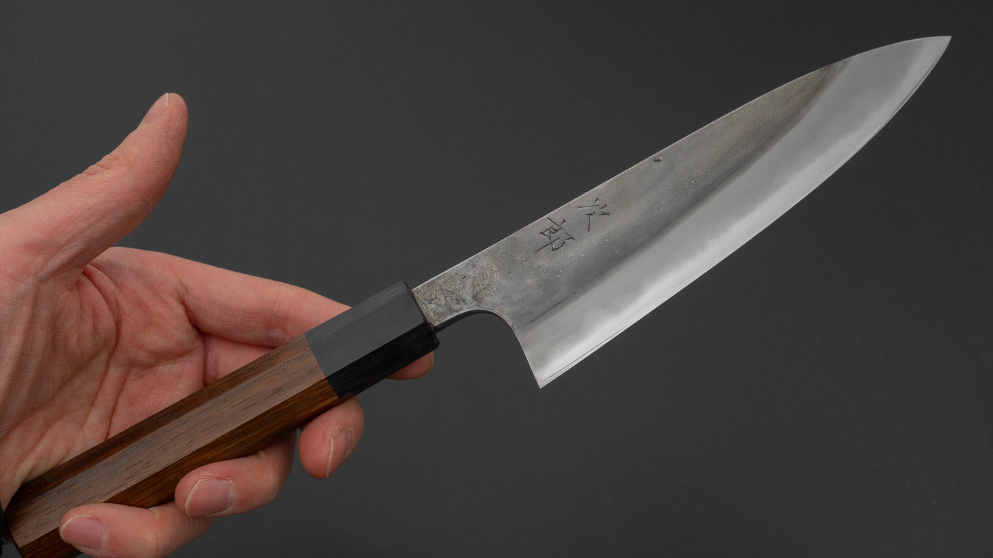 かじや次郎 鎚目 和式 ペティナイフ 150mm 太平鉄刀木柄 (#791)