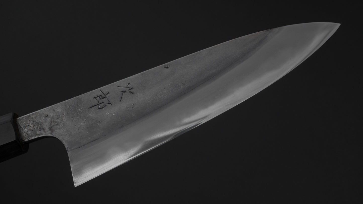 かじや次郎 鎚目 和式 ペティナイフ 150mm 太平鉄刀木柄 (#791)