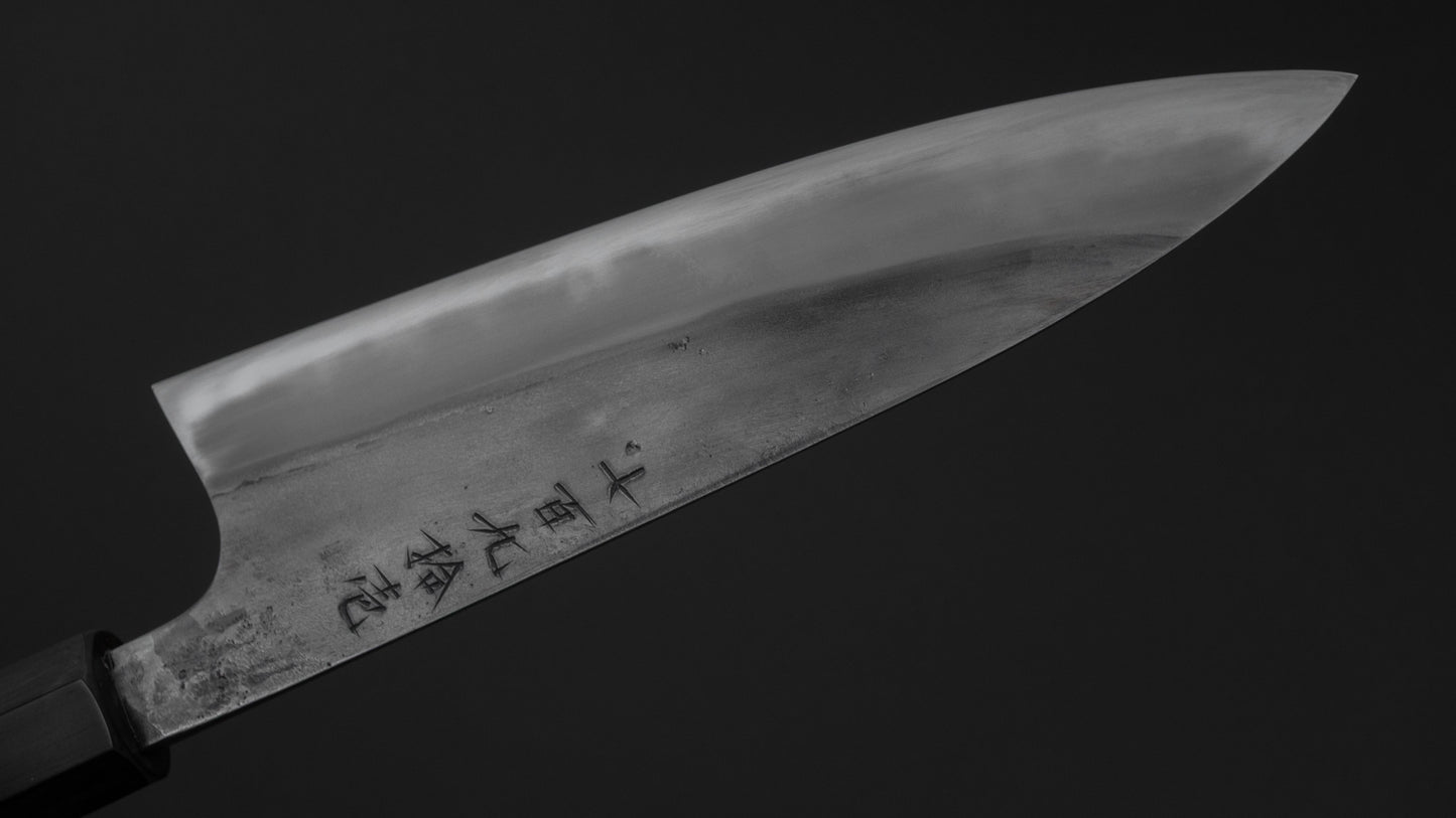 かじや次郎 鎚目 和式 ペティナイフ 150mm 太平鉄刀木柄 (#791)