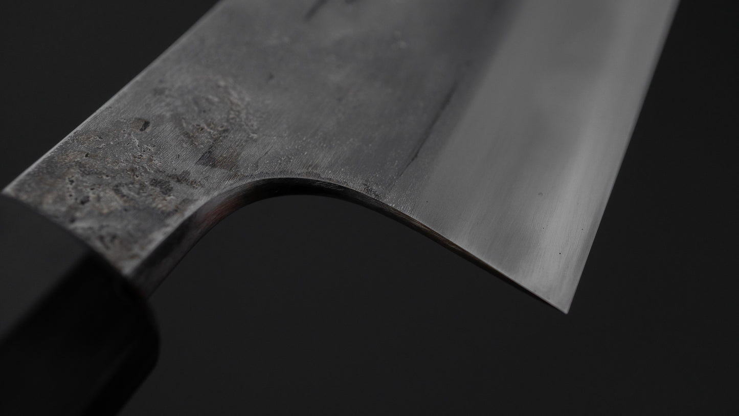 かじや次郎 鎚目 和式 ペティナイフ 150mm 太平鉄刀木柄 (#791)