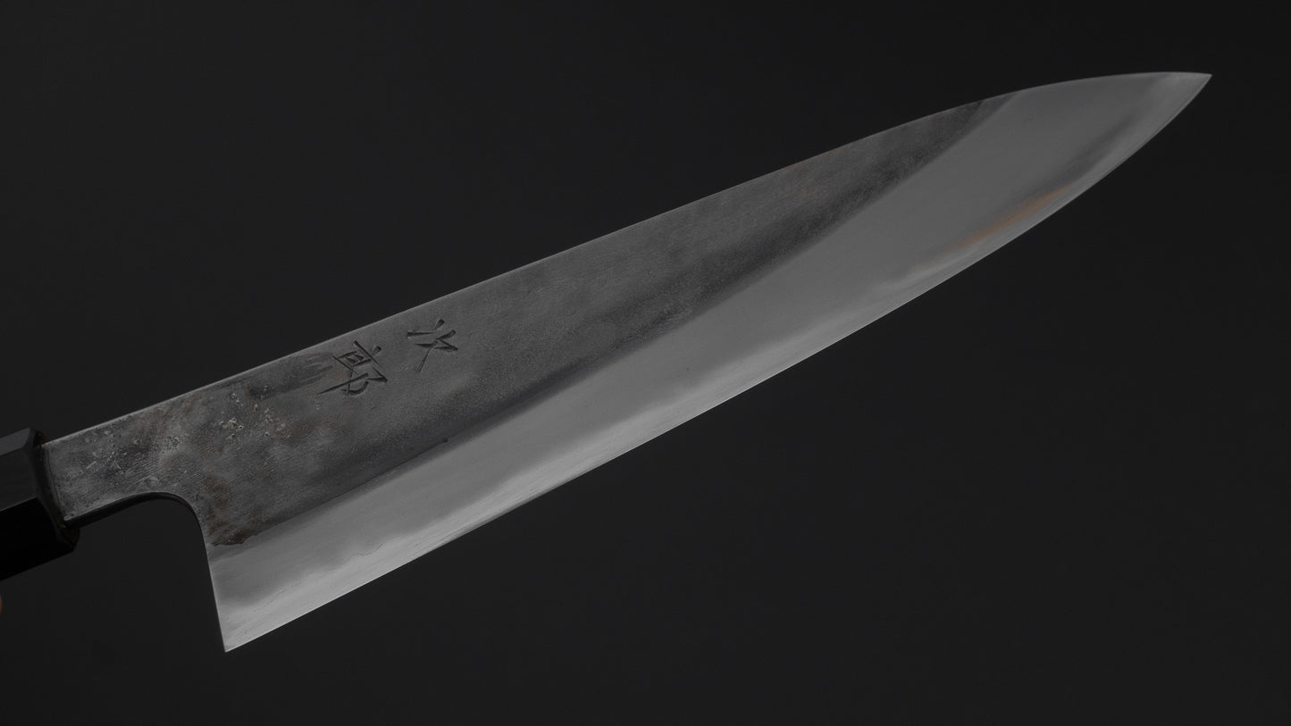 かじや次郎 鎚目 和式 ペティナイフ 180mm 太平鉄刀木柄 (#794)