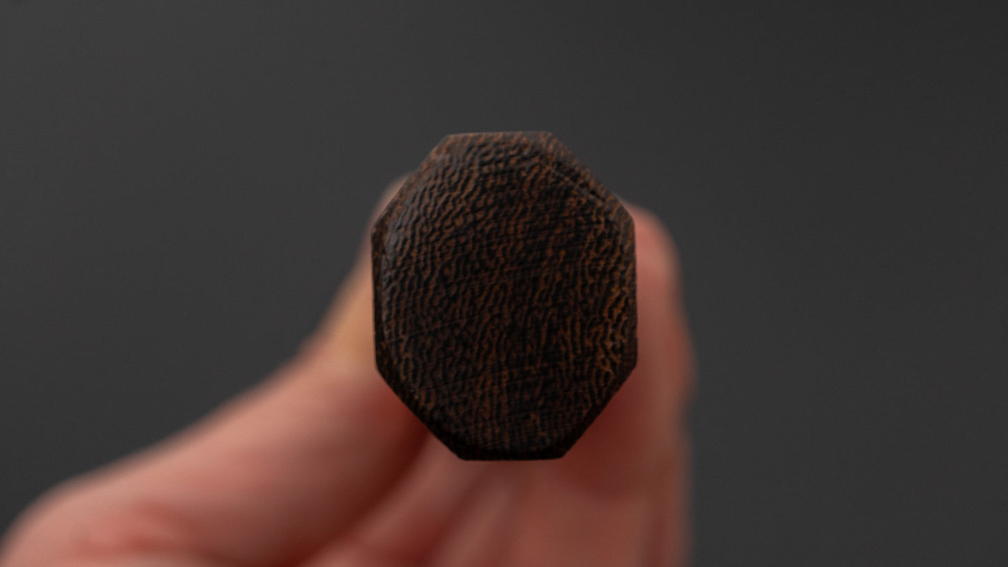 かじや次郎 鎚目 和式 ペティナイフ 180mm 太平鉄刀木柄 (#794)