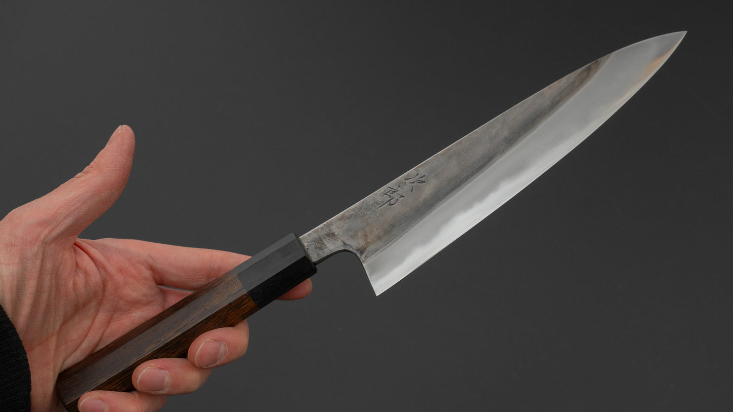 かじや次郎 鎚目 和式 ペティナイフ 180mm 太平鉄刀木柄 (#795)