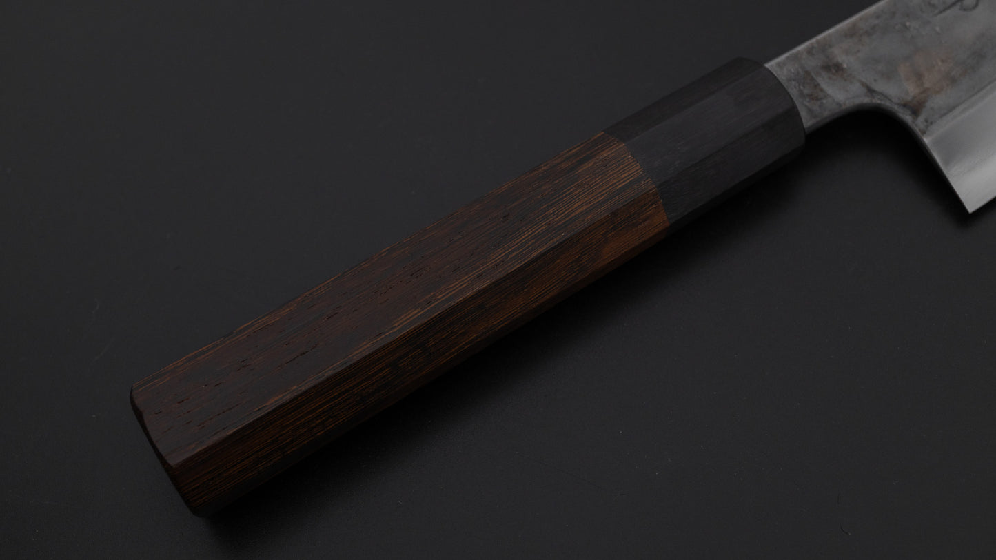 かじや次郎 鎚目 和式 ペティナイフ 180mm 太平鉄刀木柄 (#795)