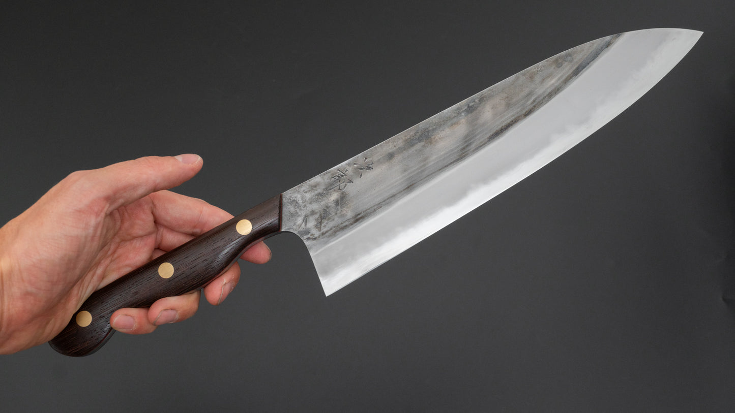 Jiro Tsuchime Yo Gyuto 240mm Tagayasan Handle (#629)