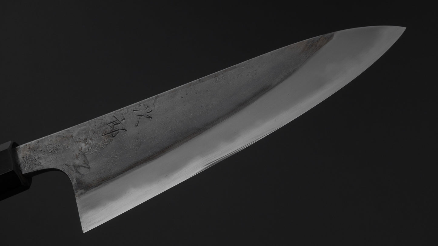 かじや次郎 鎚目 和式 ペティナイフ 150mm 太平鉄刀木柄 (#789)