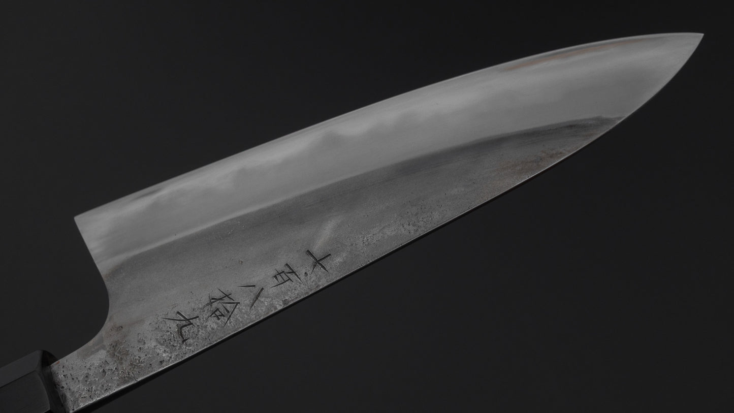 かじや次郎 鎚目 和式 ペティナイフ 150mm 太平鉄刀木柄 (#789)