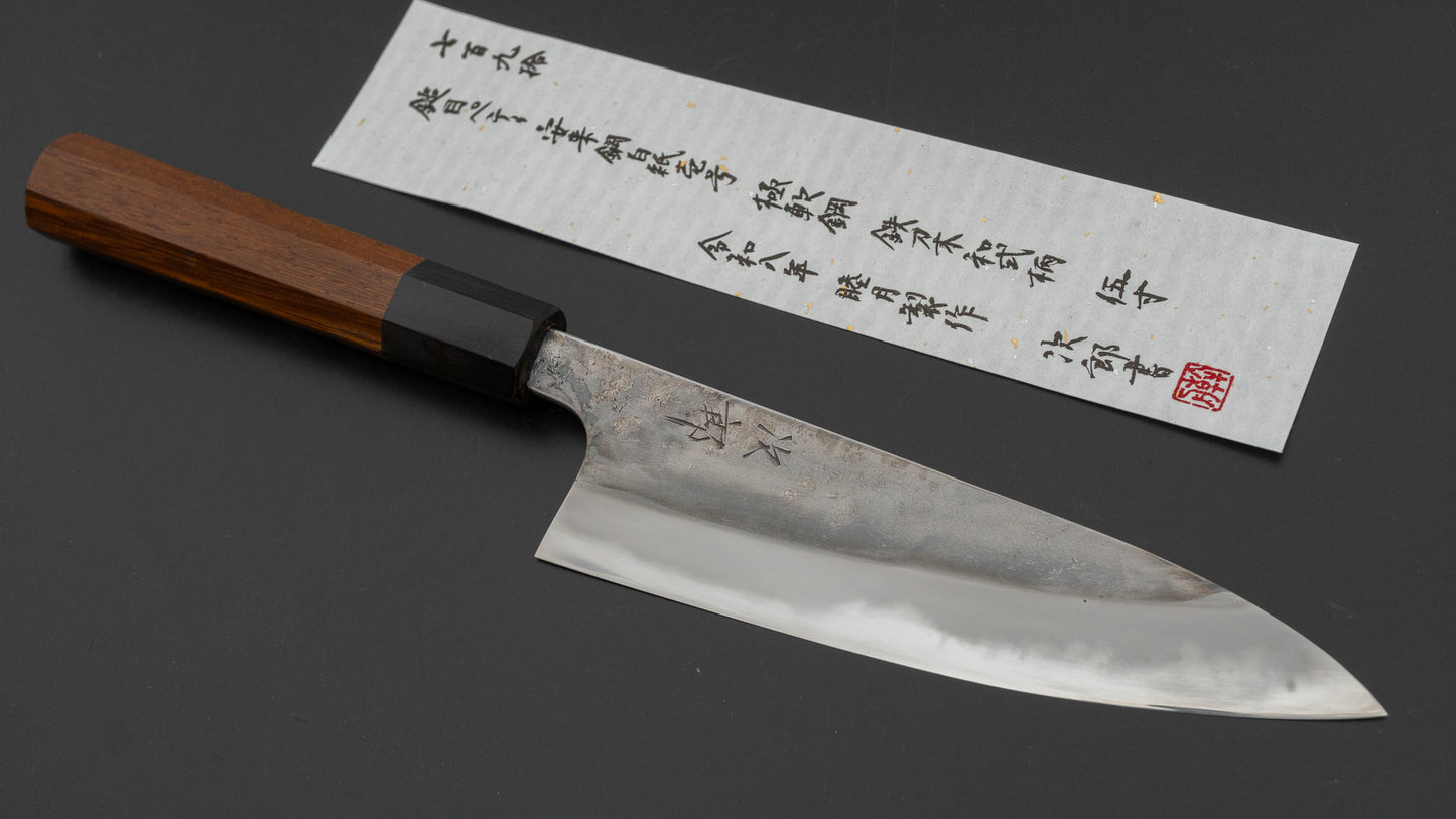 Jiro Tsuchime Wa Petty 150mm Taihei Tagayasan Handle (#790)