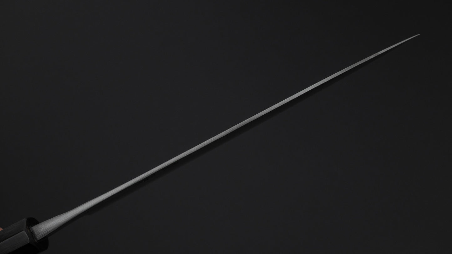 かじや次郎 鎚目 和式 ペティナイフ 180mm 太平鉄刀木柄 (#799)