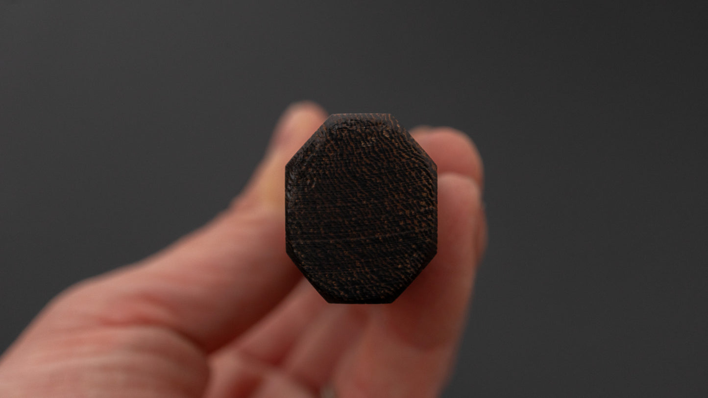 かじや次郎 鎚目 和式 ペティナイフ 180mm 太平鉄刀木柄 (#799)