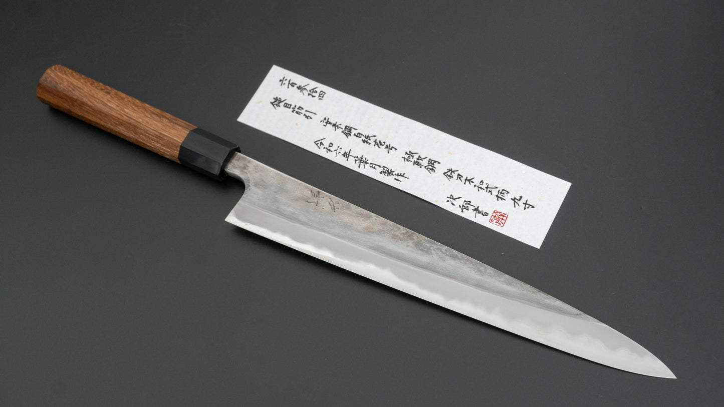 Jiro Tsuchime Wa Sujihiki 270mm Taihei Tagayasan Handle (#634)