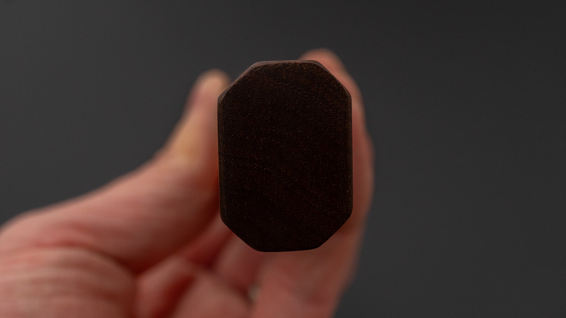 Hitohira TD Blue #2 Stainless Clad Migaki Santoku 165mm Walnut Handle