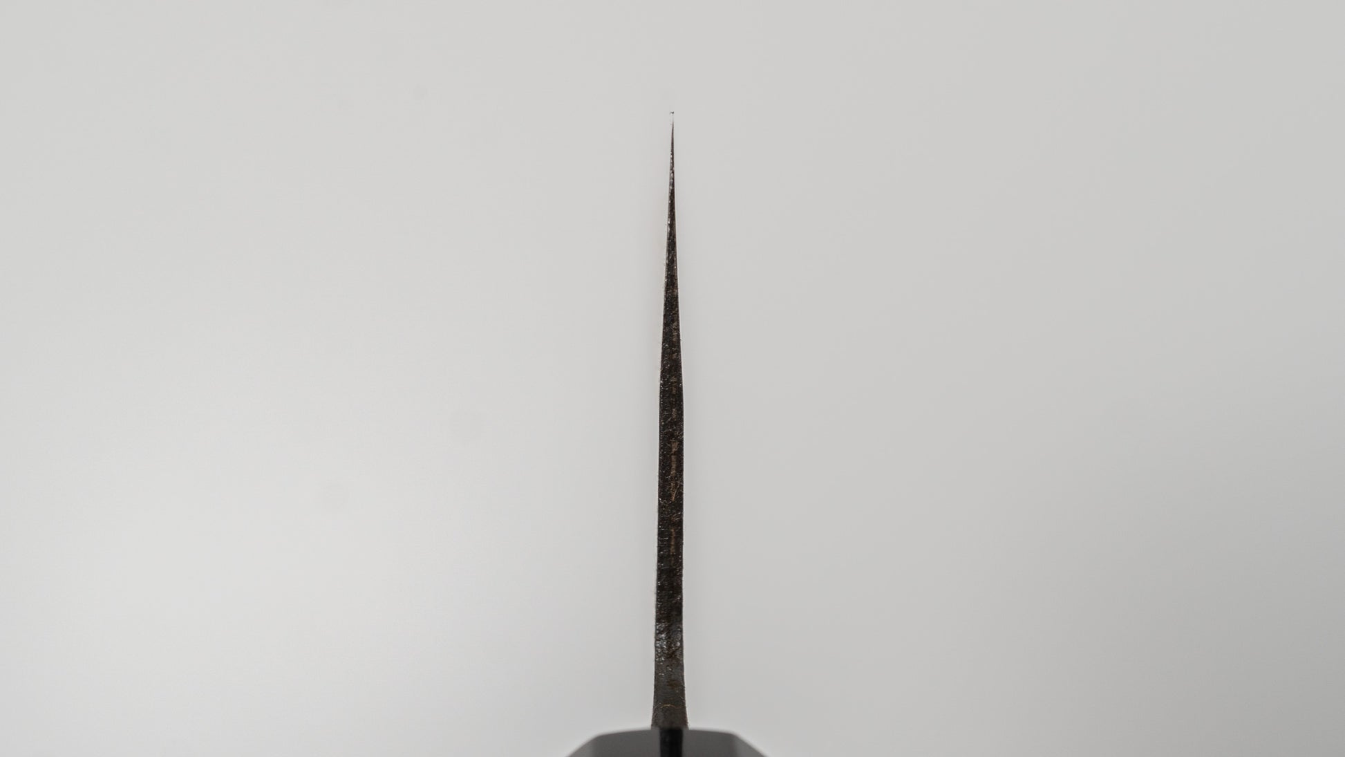 Hitohira Hizen Kurouchi Blue #1 Stainless Clad Nakiri 165mm Ho Wood Handle