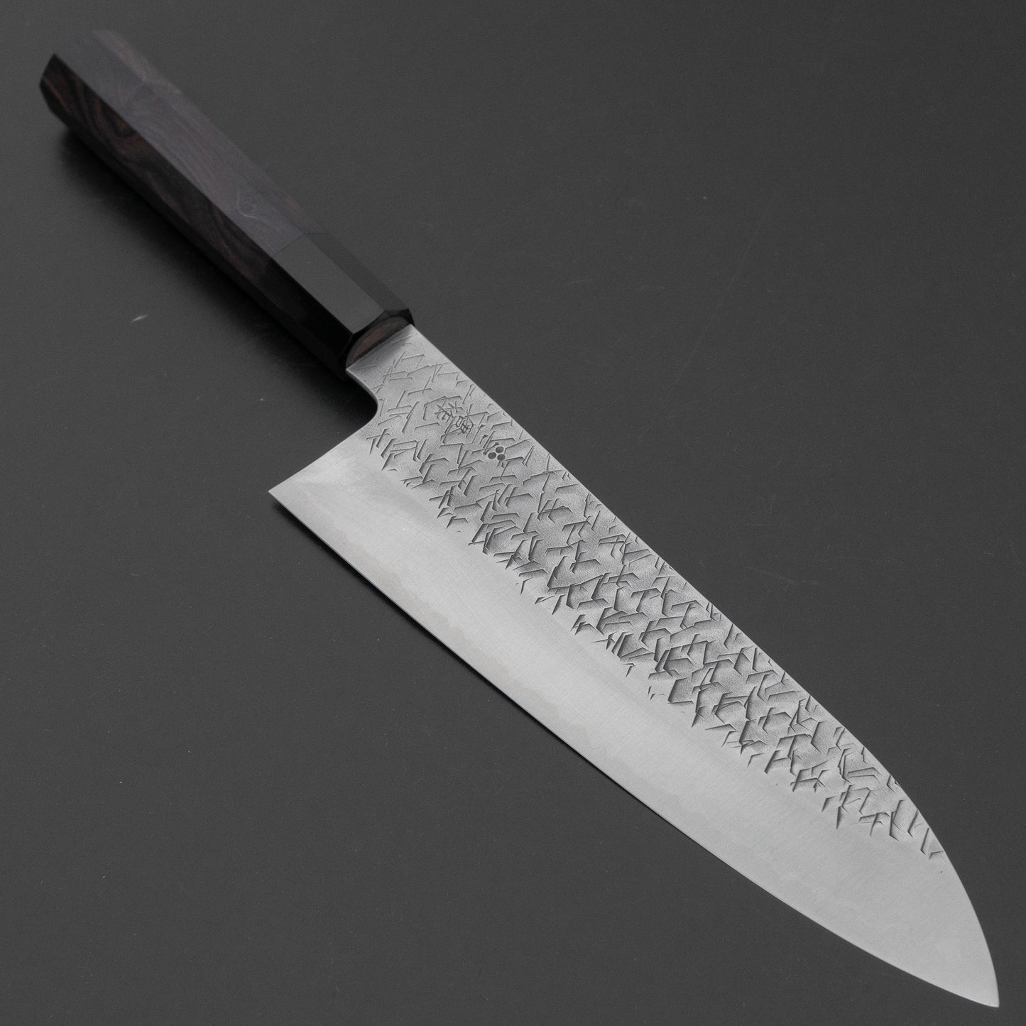 Nigara Blue Super Gyuto 210mm Ebony Handle