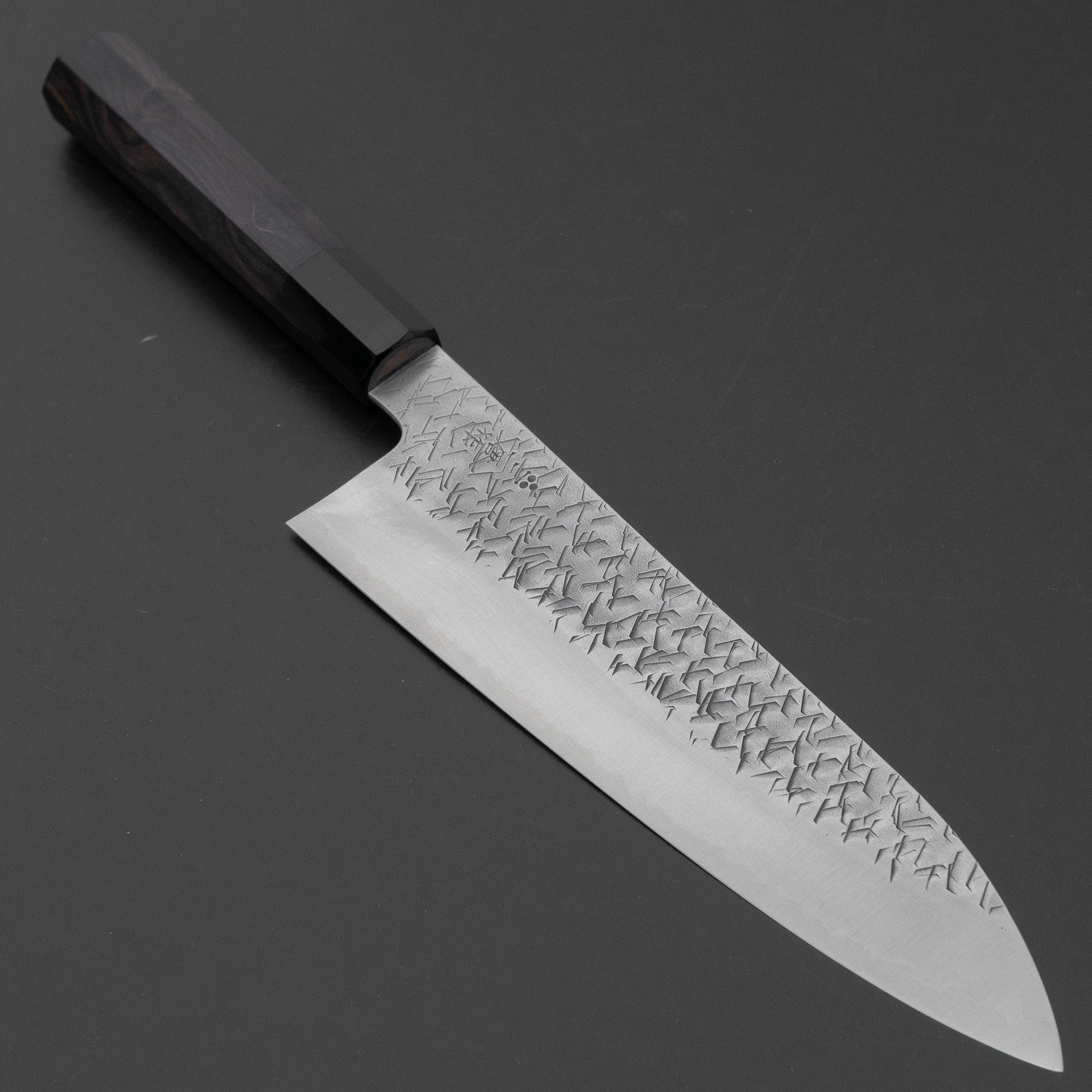 Nigara Blue Super Gyuto 210mm Ebony Handle