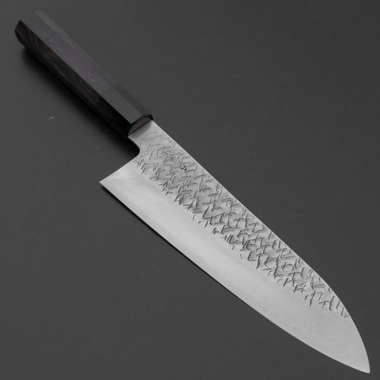 Nigara Blue Super Gyuto 210mm Ebony Handle