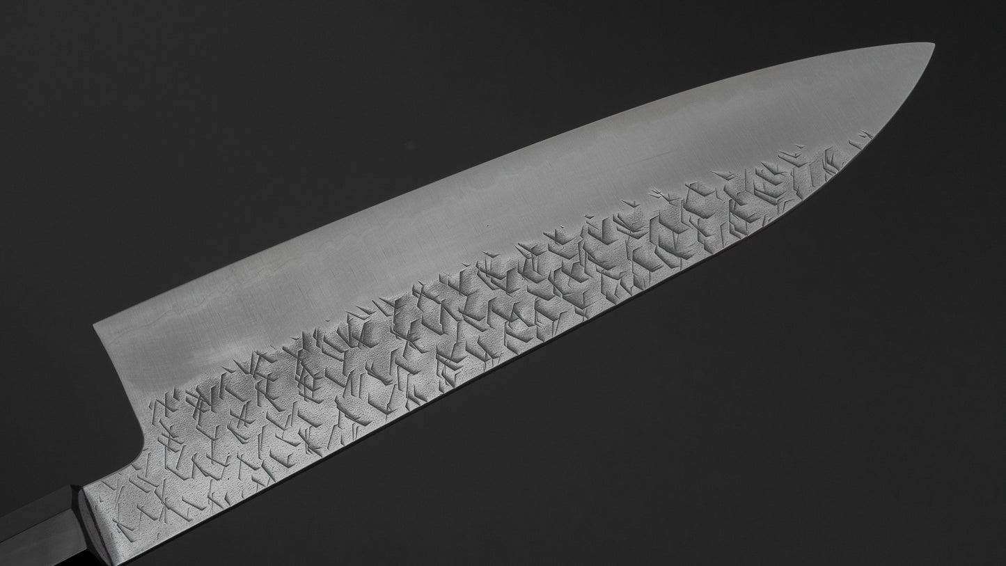 Nigara Blue Super Gyuto 210mm Ebony Handle