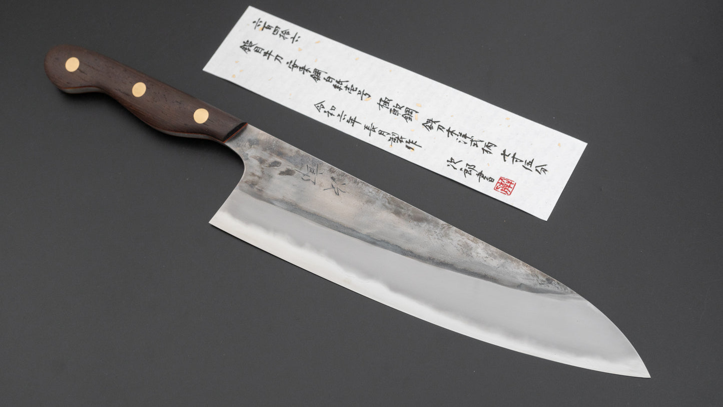 Jiro Tsuchime Yo Gyuto 225mm Tagayasan Handle (#646)