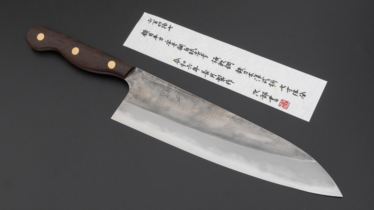 Jiro Tsuchime Yo Gyuto 225mm Tagayasan Handle (#647)