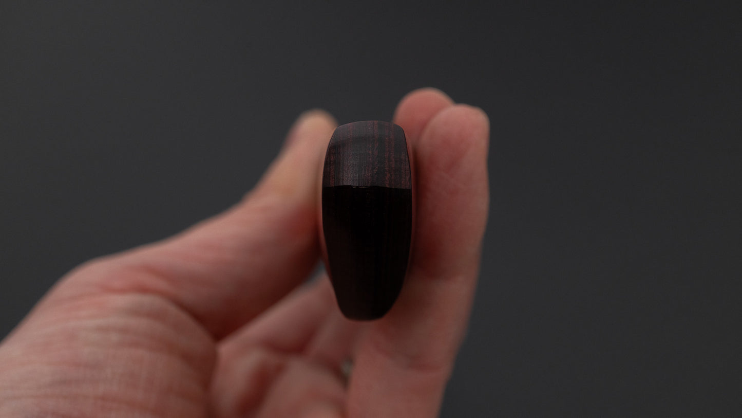 Hitohira NM V10 Nashiji Damascus Gyuto 180mm Wine Pakka Handle