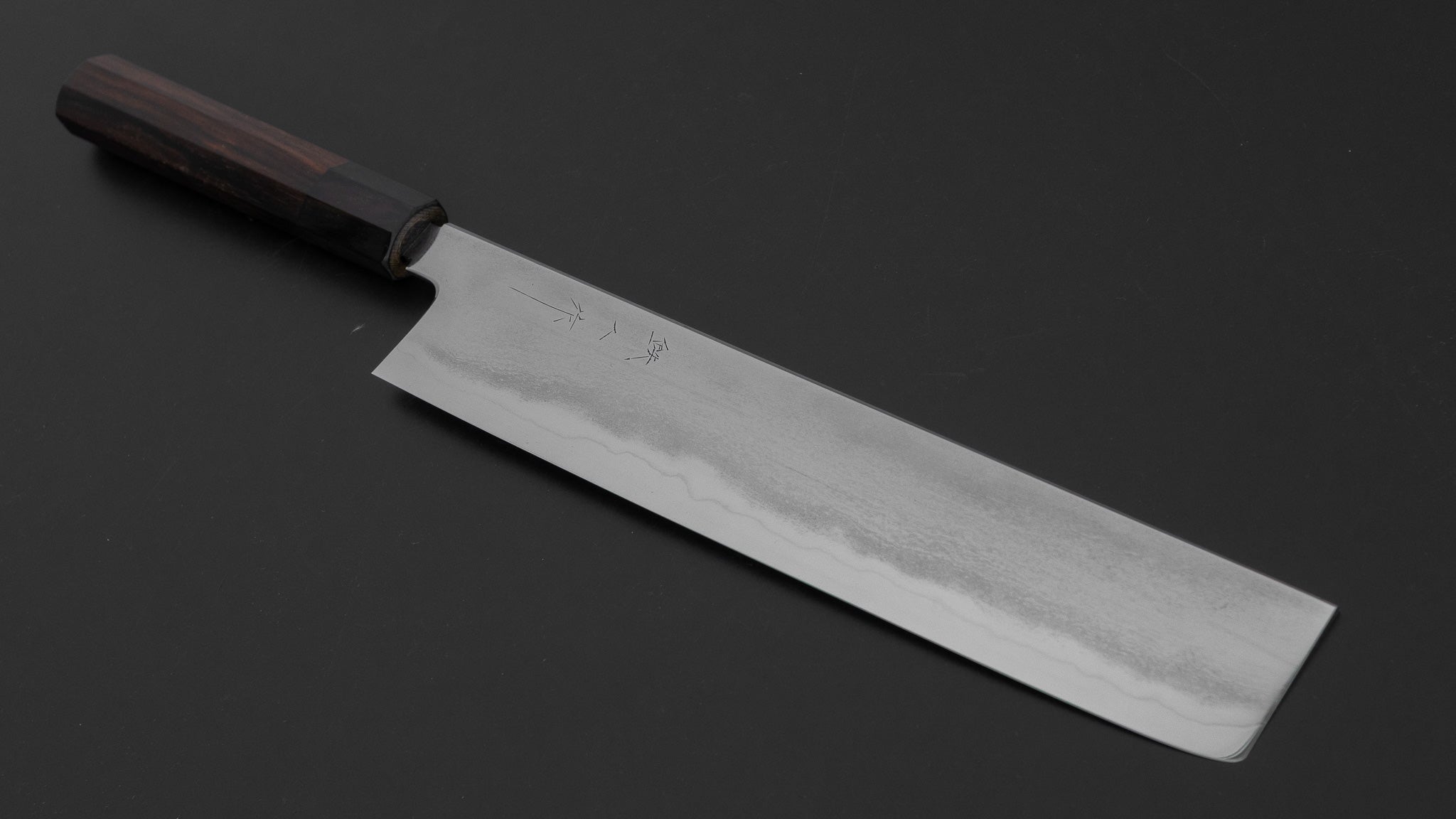 Tetsujin Silver #3 Metal Flow Pasta Kiri 270mm Taihei Makassar