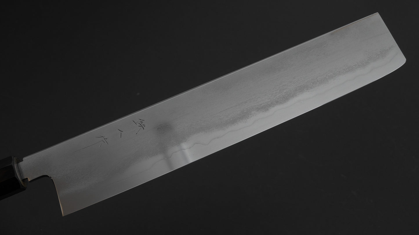 Tetsujin Silver #3 Metal Flow Pasta Kiri 270mm Taihei Makassar Ebony Handle