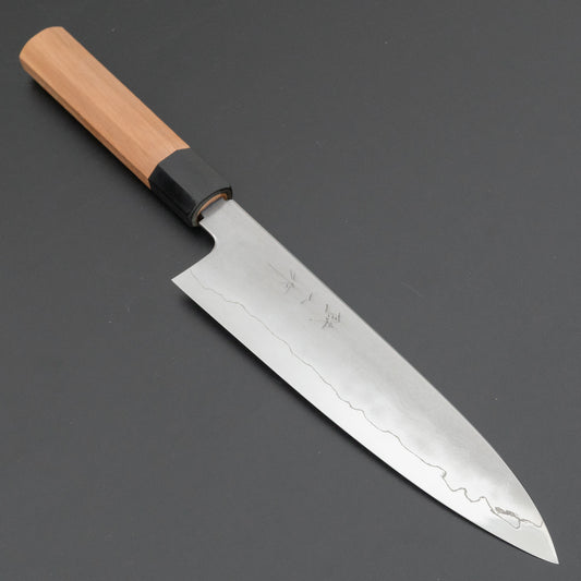 Tetsujin Silver #3 Kasumi Gyuto 210mm Yakusugi Cedar Handle