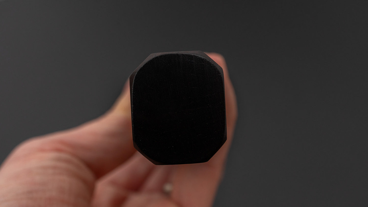 Hitohira Kikuchiyo Mosuke Silver #3 Mirror Polished Mioroshi Deba 210mm Ebony Handle (Saya)