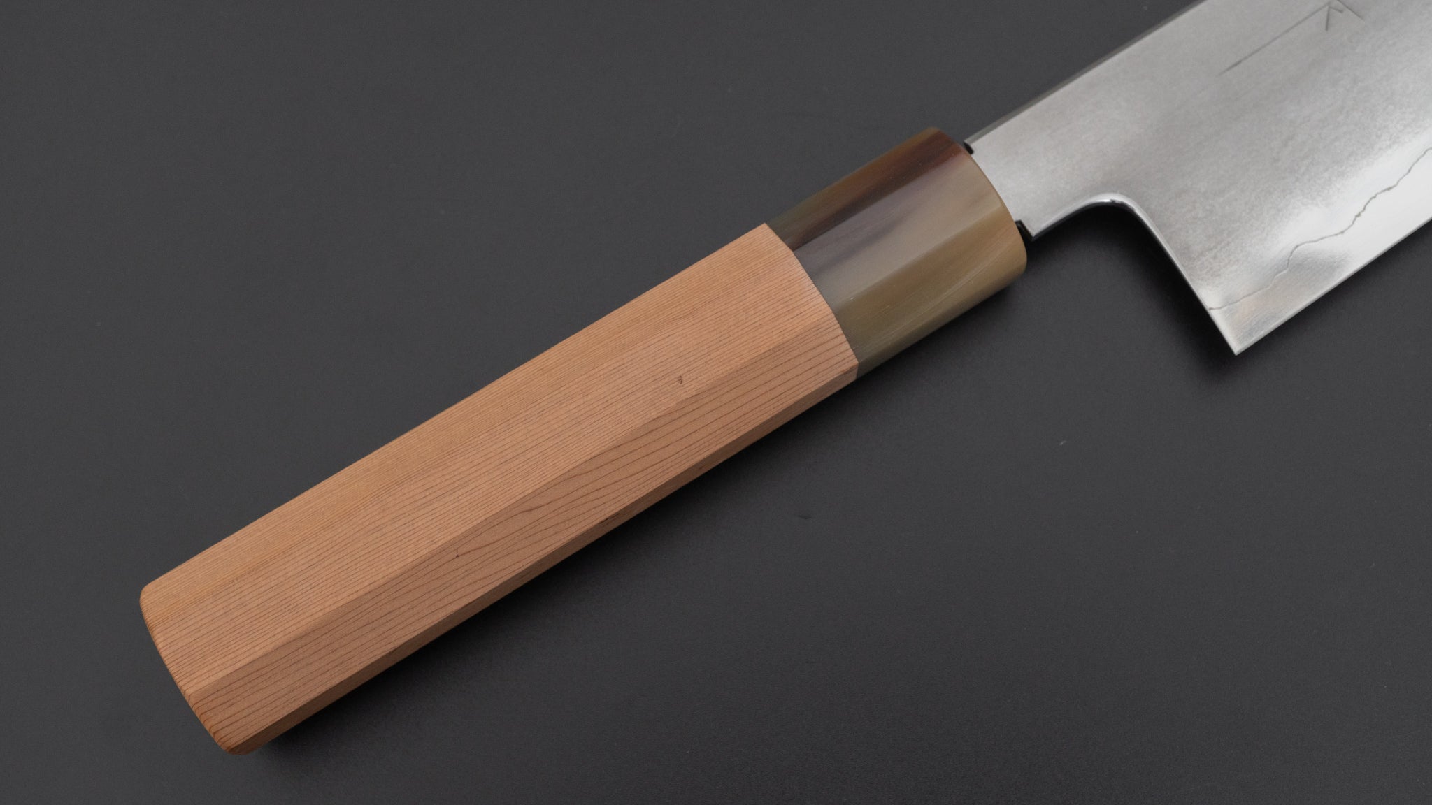 鉄人刃物 銀三 総霞 牛刀 240mm 屋久杉柄 – HITOHIRA