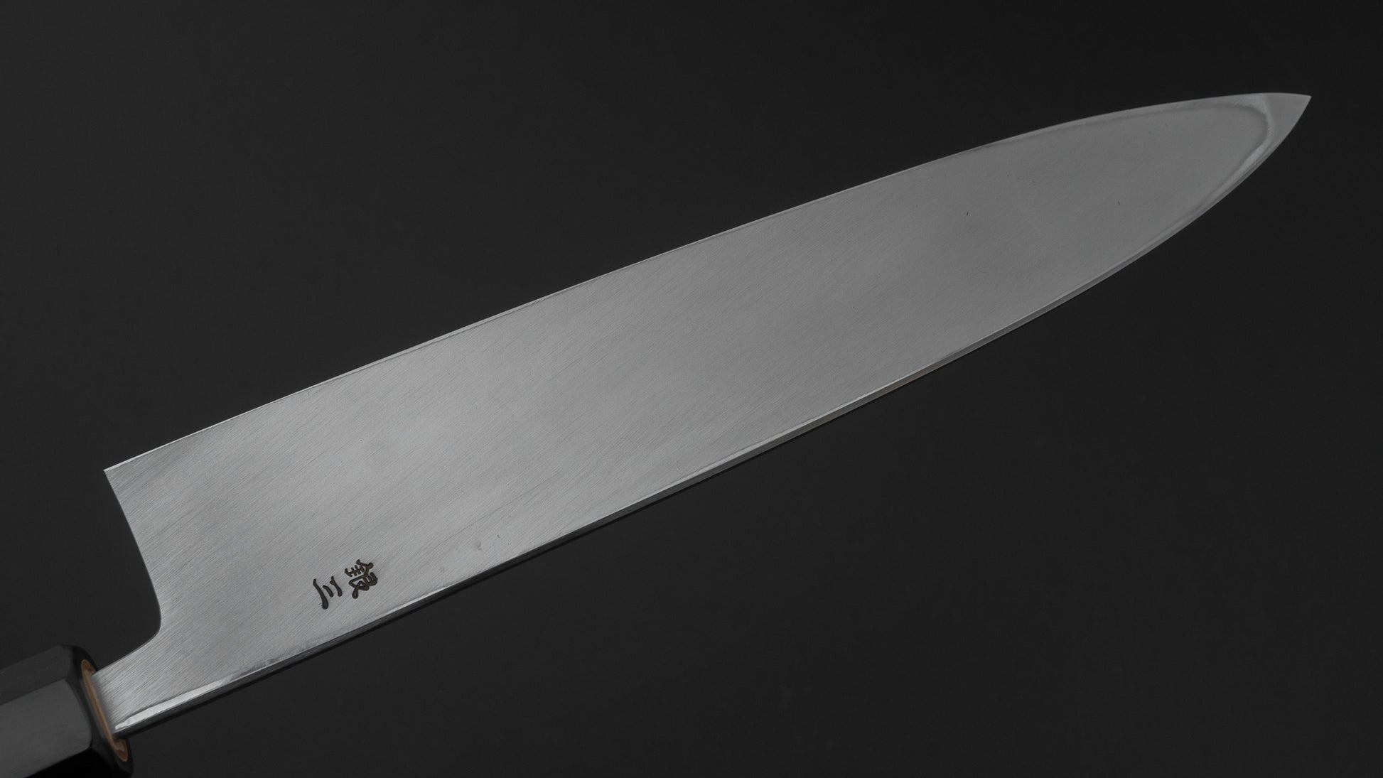 Hitohira Kikuchiyo Mosuke Silver #3 Mioroshi Deba 240mm Ho Wood Handle