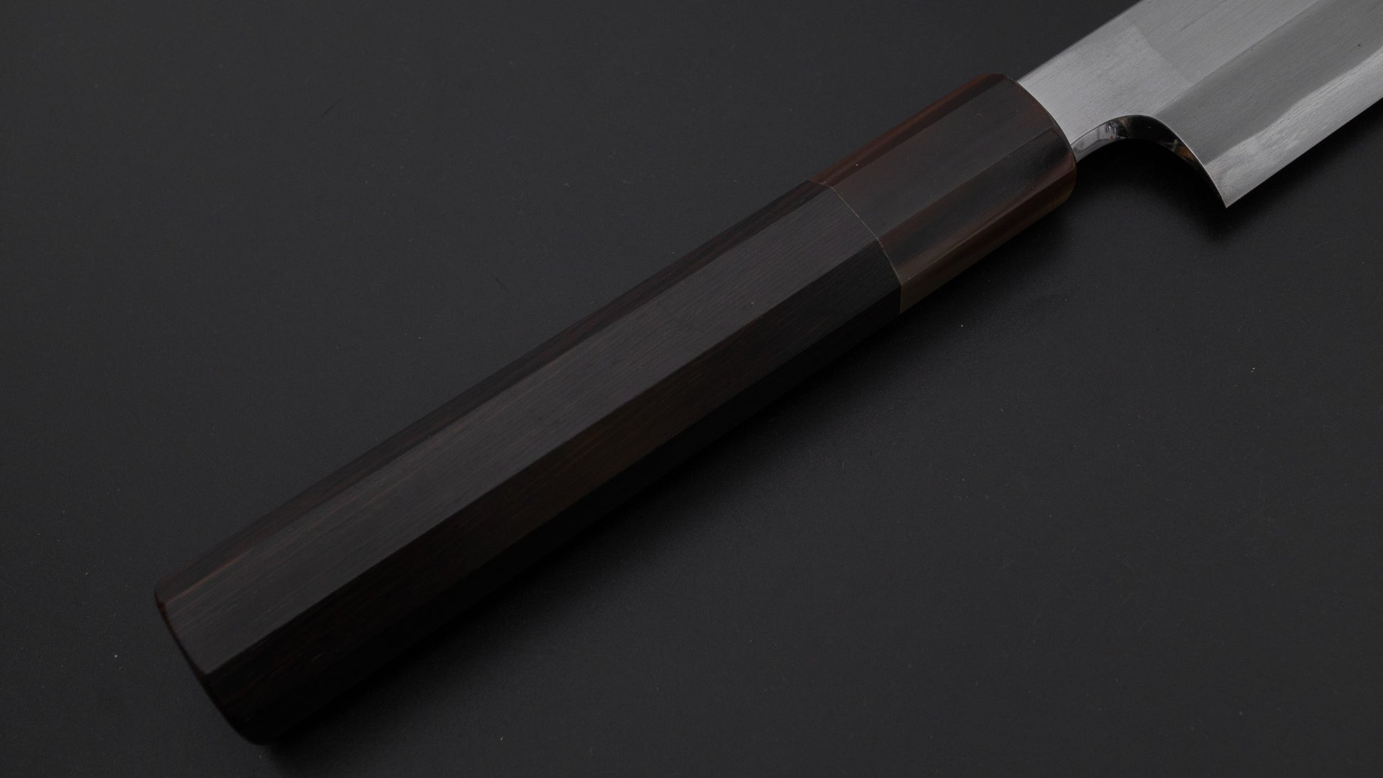 Hitohira Togashi White #1 Tachi Kiritsuke Yanagiba 300mm Ebony Handle (Saya)