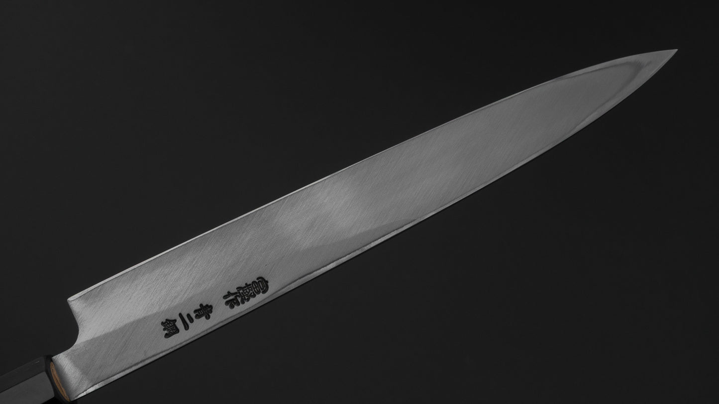 Hitohira Togashi Blue #2 Yanagiba 210mm Ho Wood Handle (Saya)