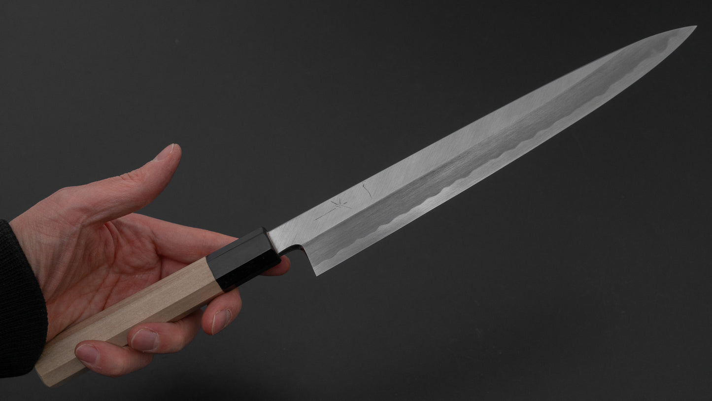 Hitohira Tanaka Manzo White #2 Yanagiba 240mm Ho Wood Handle (Saya)