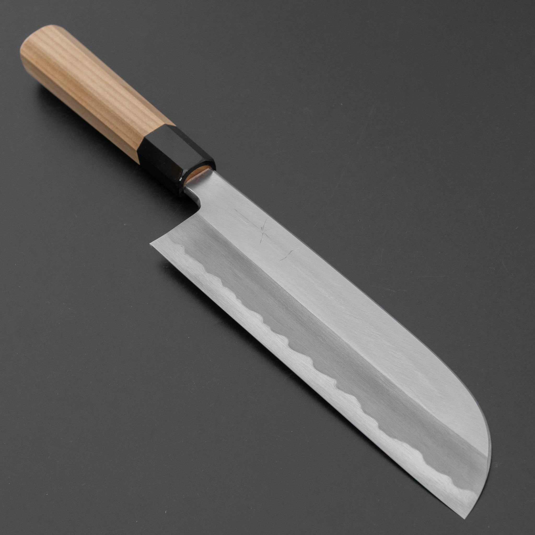 ひとひら 田中 茂助 青一鋼 鎌形薄刃 210mm 朴柄 – HITOHIRA