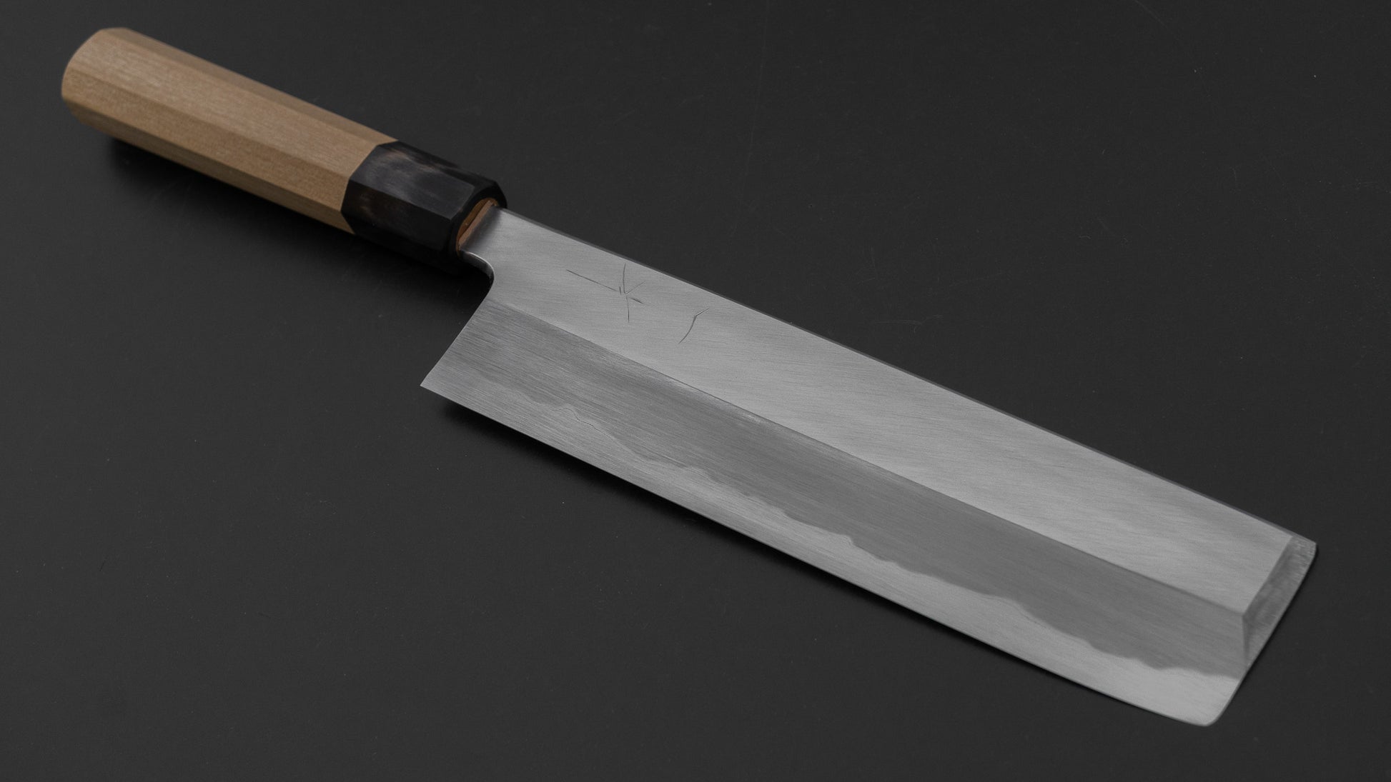 Hitohira Tanaka Mosuke Blue #1 Usuba 210mm Ho Wood Handle (Saya)