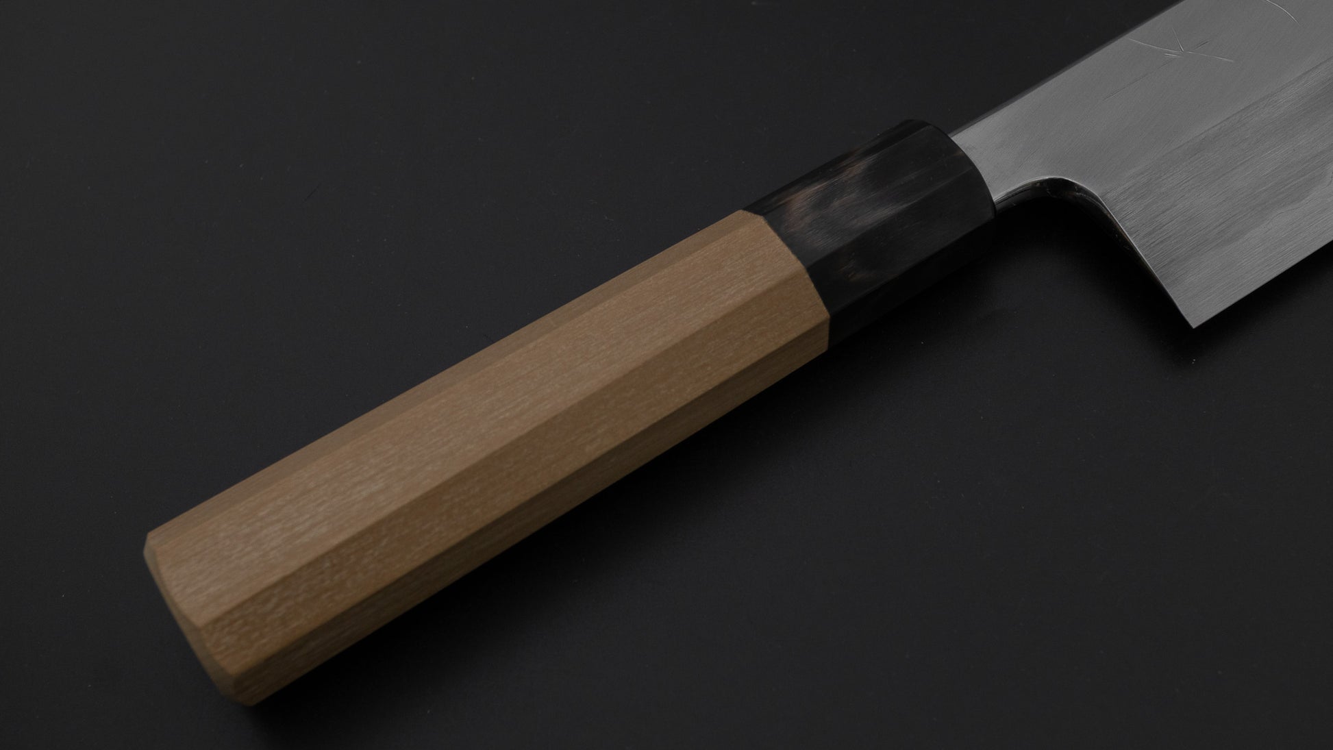 Hitohira Tanaka Mosuke Blue #1 Usuba 210mm Ho Wood Handle (Saya)