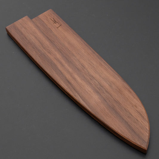 Hitohira WB Walnut Saya Santoku 180mm (3mm)
