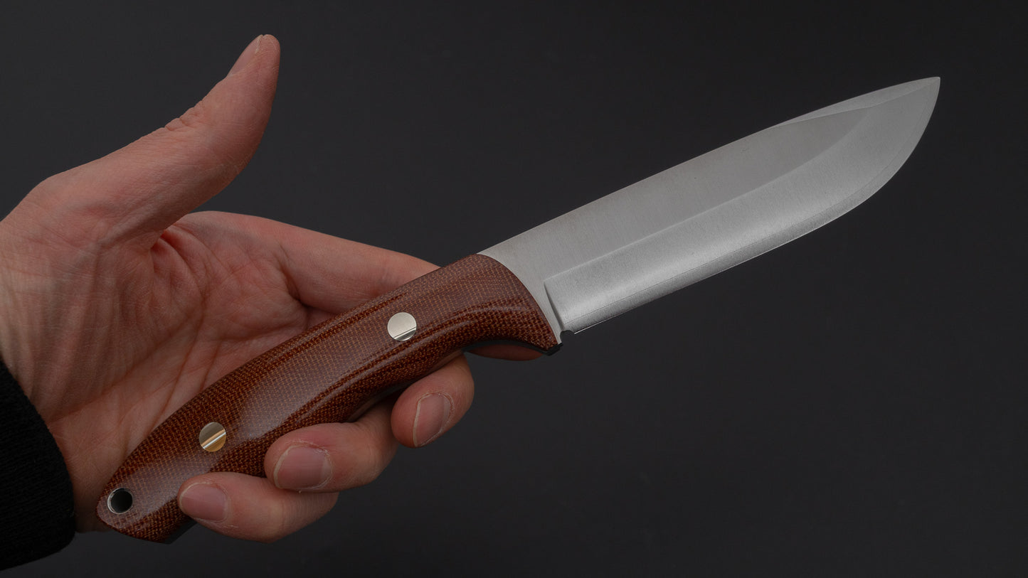 モキナイフ バーグ ナチュラルブラウンハンドル