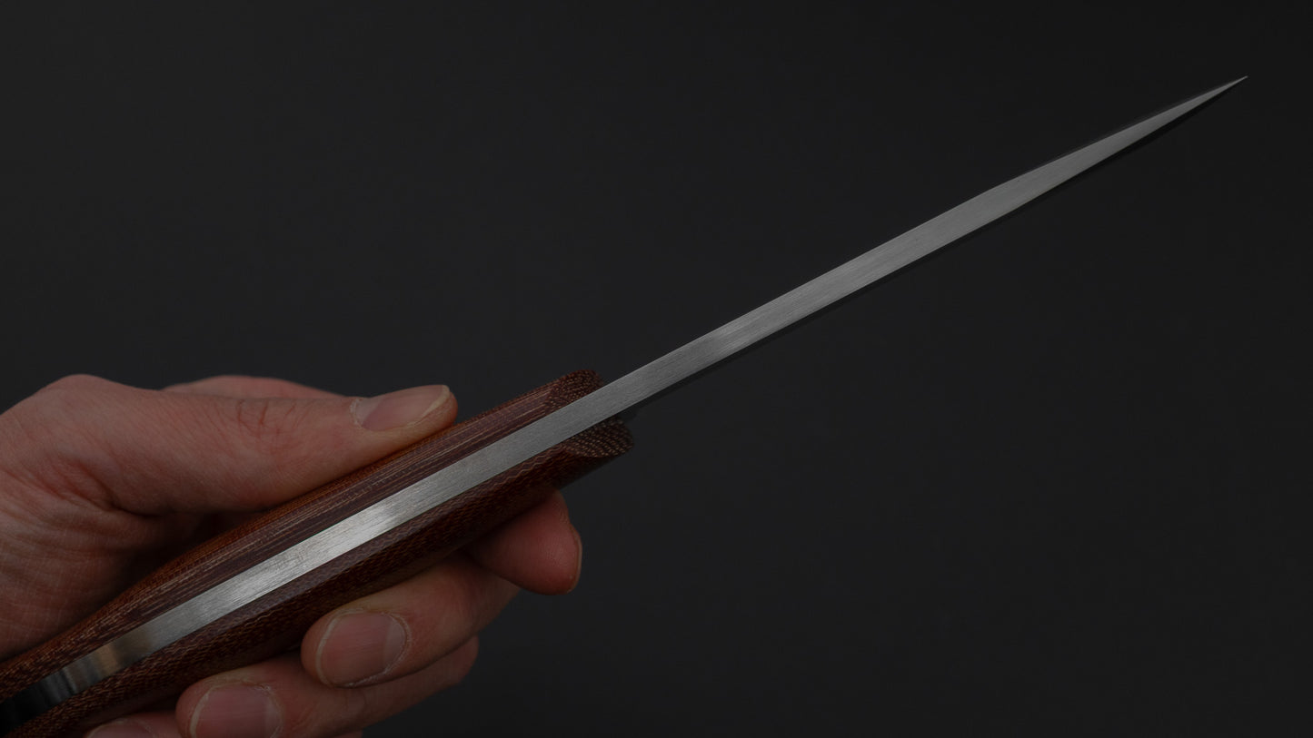 モキナイフ バーグ ナチュラルブラウンハンドル